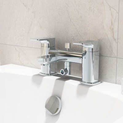 Flite Bath Shower Mixer - Chrome